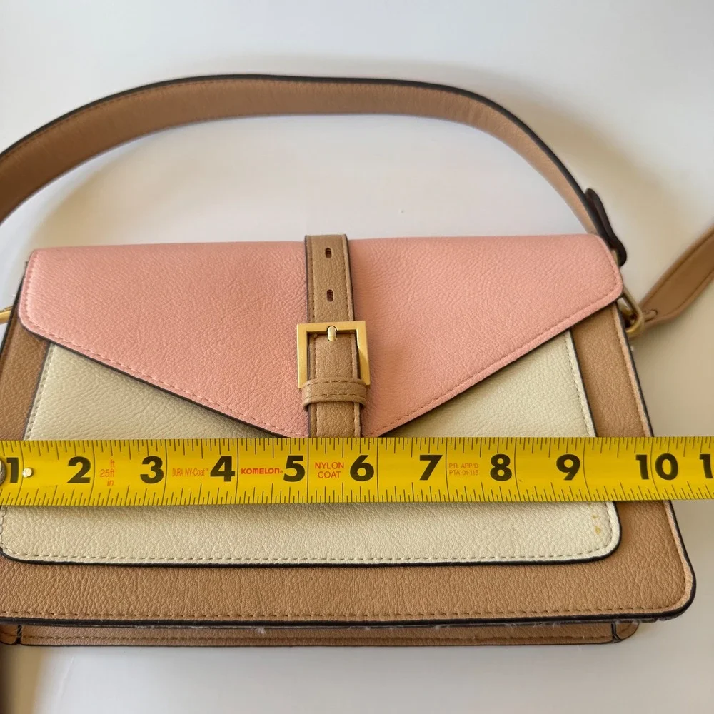 Colorblock Convertible Crossbody Bag‎ Purse Fashion Shoulder Flap Handbag